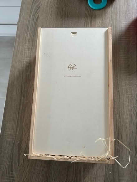Photo of free Wooden wine gift box (Pooley Green TW20) #2
