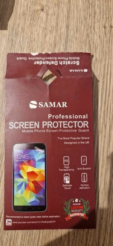 Photo of free Screen protector Samsung Galaxy s5 (Danbury, CM3) #1