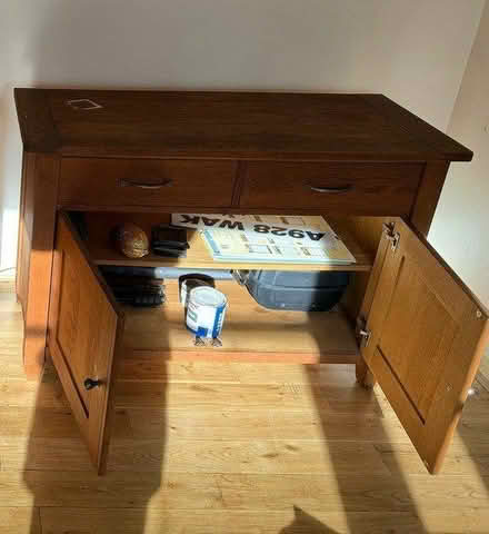Photo of free Real solid wood table & sideboard (Camden NW1) #3