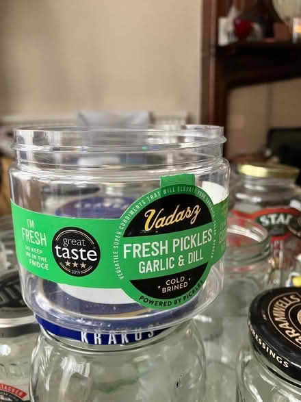Photo of free Lidded jars plastic (Barnsley S70) #1