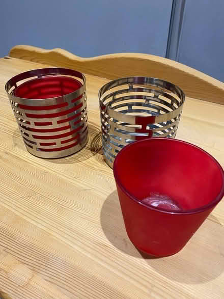 Photo of free 2 x Candle holders (Caversfield OX27) #1