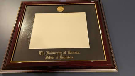 Photo of free KU School of Ed diploma frame (Overland Park) #1