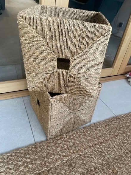 Photo of free 2x Ikea baskets (Whitehill SG4) #3