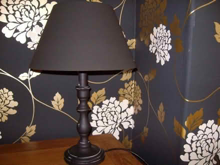 Photo of free Dark Grey/black shabby chic lamp - VGC. (Great Moor SK2) #1