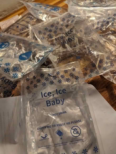 Photo of free Large ice packs x 10 - ideal for an ice barrel! (Greystoke CA11) #1
