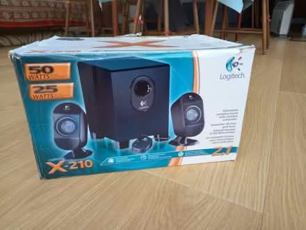 Photo of free Logitech X- 210 speaker set in good condition (Bernards Heath AL3) #1