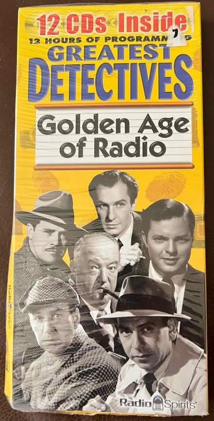 Photo of free Golden Age of Radio CDs: Detectives (Brookline Village) #1