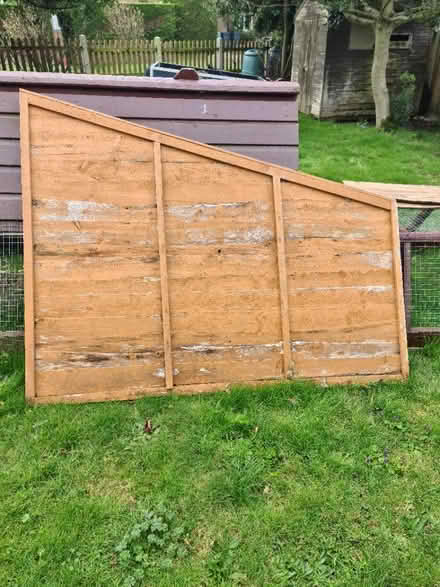 Photo of free Angled fence panel (CT15) #1