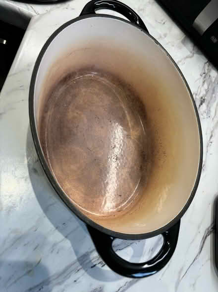 Photo of free Cast Iron Oval Casserole Dish (Stenhouse EH11) #2