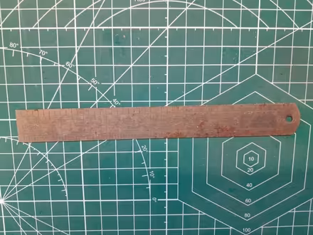 Photo of free 6" metal ruler (South Bretton) #2
