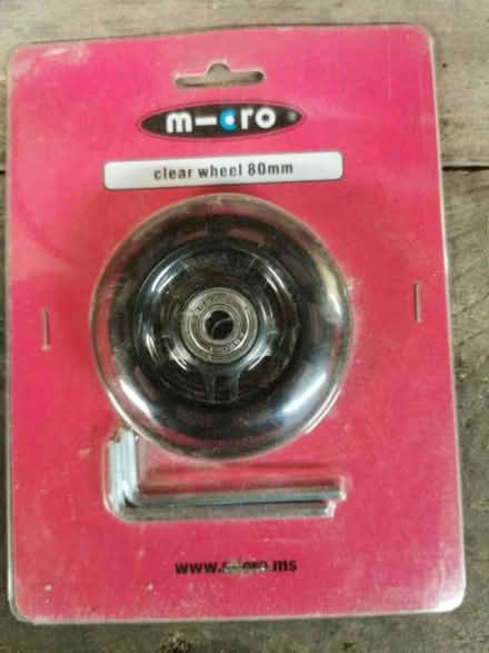Photo of free Micro scooter wheel (Stratton on the Fosse BA3) #2