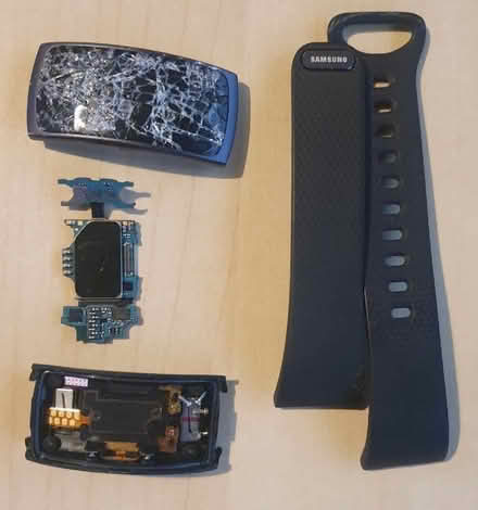 Photo of free Samsung Gear Fit 2 Smart Watch With Smashed Screen (Fernhill G45) #1