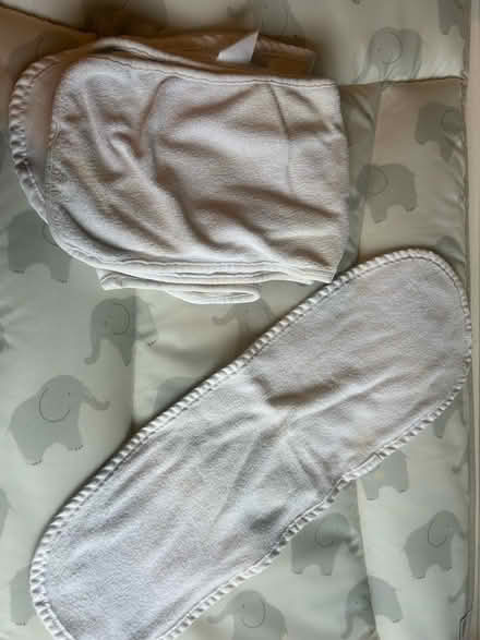 Photo of free Baby hats and burp cloths (Calcot RG31) #2