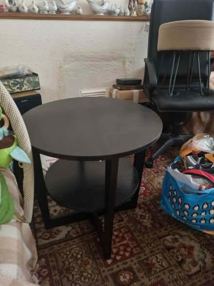 Photo of free Ikea black table (N8 hornsey) #1