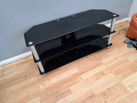 Photo of free Glass TV stand (Binfield RG42) #3