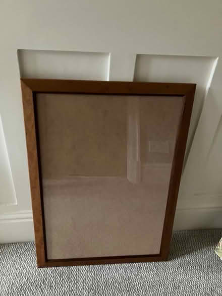 Photo of free Picture frame brown wood (Skipton BD23) #2