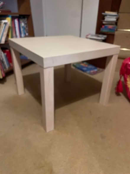 Photo of free Small square IKEA low table (Charvil RG10) #1