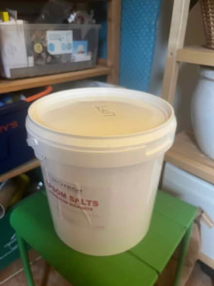 Photo of free Empty plastic tub 10kg (Stroud GL5) #1