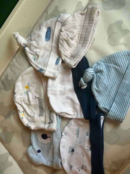 Photo of free Baby hats and burp cloths (Calcot RG31) #1
