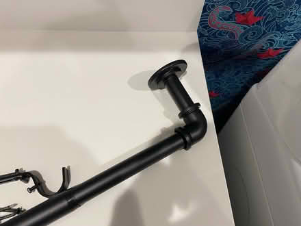 Photo of free Black curtain rod (North Decatur) #1