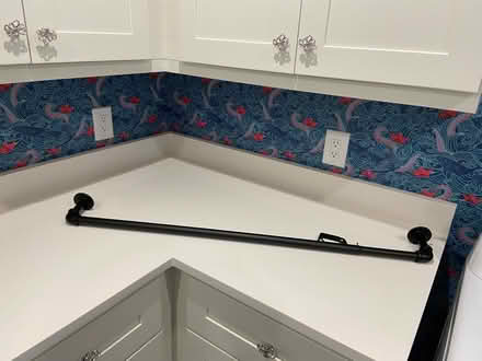 Photo of free Black curtain rod (North Decatur) #2