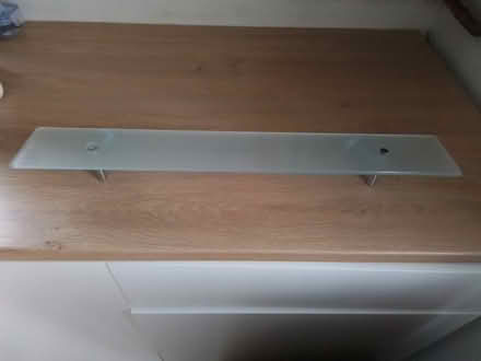 Photo of free Bathroom glass shelf (Teddington TW11) #2