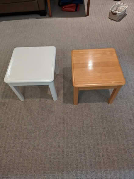 Photo of free 2 small end tables (Phinney Ridge) #1