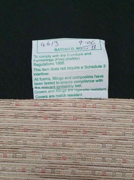 Photo of free Three piece suite (Wombourne WV5) #3