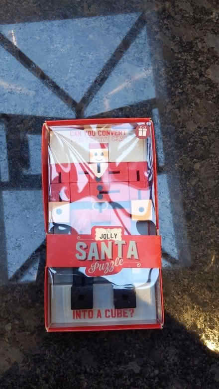 Photo of free Wooden Santa puzzle (CM15 Shenfield) #1