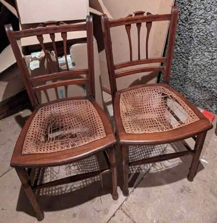 Photo of free Broken chairs, suitable for upcycling/repair (Fields End HP1) #1