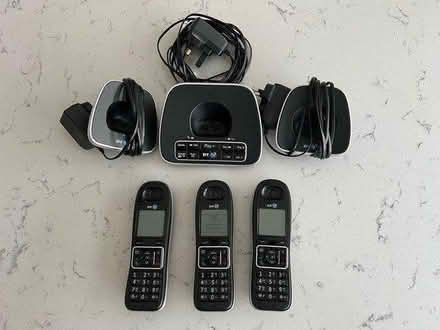 Photo of free BT Answerphone + 4 Handsets (WOODNEWTON, Nr. OUNDLE) #1