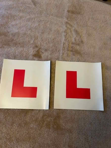 Photo of free L Plates (St Pauls Ward GU15) #1
