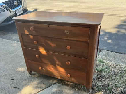 Photo of free Solid Wood 4 Drawer Dresser (Bluemont) #4