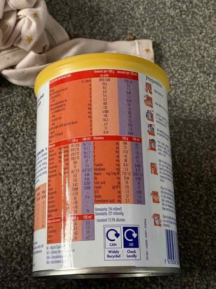 Photo of free Baby milk (Lakenham NR1) #2
