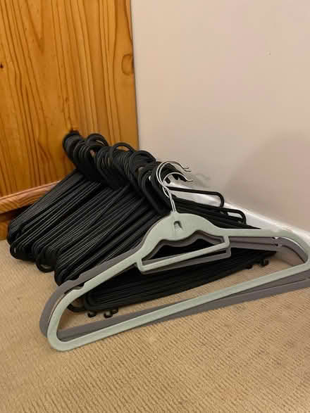 Photo of free Clothes hangers (Clanfield Hampshire PO8) #1