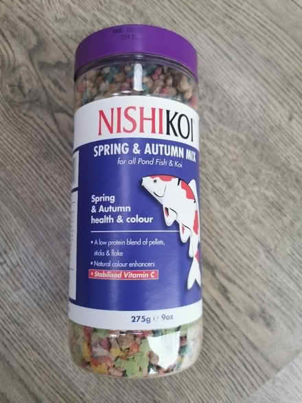 Photo of free nishikoi pond fish food (Basford NG5 Perry Rd) #1