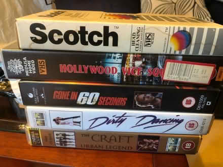 Photo of free VHS films (Holmeswood L40) #1
