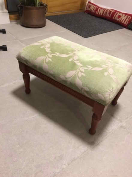 Photo of free Upholstered footstool (Kendal LA9) #2