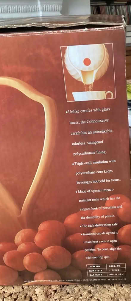 Photo of free Thermos Jug Flask Never Used (Waltham Abbey EN9) #2