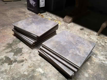Photo of free 26 grey ceramic tiles (Ilkley) #1