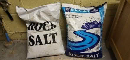 Photo of free Rock salt 2 bags (Dudley) #1