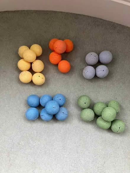 Photo of free raffia balls to go over a string of led lights (Skipton BD23) #1