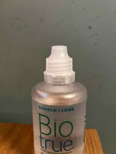 Photo of free New soft contact lens solution (seal intact) (Widcombe) #2