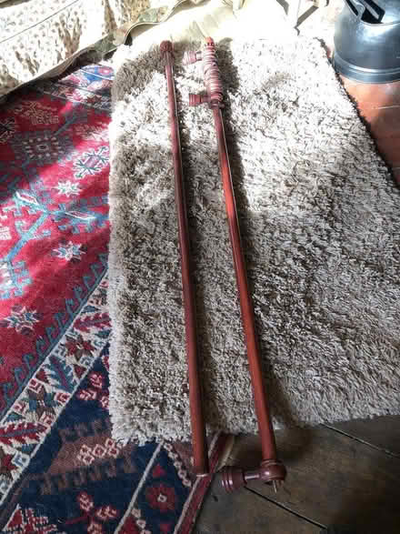 Photo of free Curtain Poles (Forest Wood LD8) #3