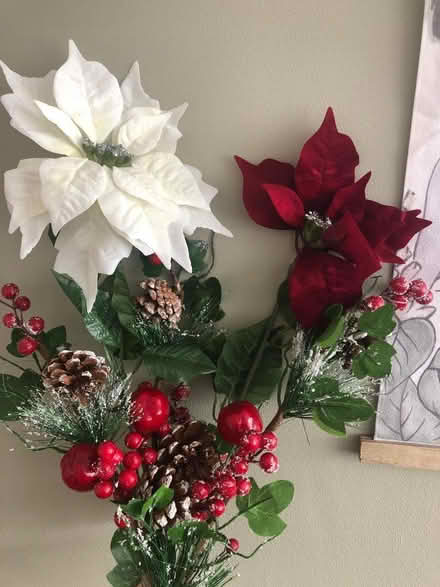 Photo of free Faux Christmas flowers (Higher Bebington CH63) #1