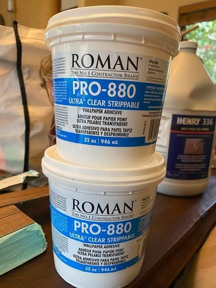 Photo of free Wallpaper Adhesive (Montclair/ Piedmont Pines) #1