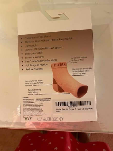 Photo of free Plantar Fasciitis Socks (Seaside BN22) #2