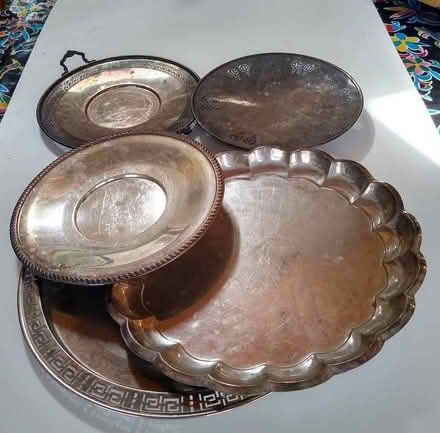 Photo of free Various silver plate items (Emerald Hills, near cross.) #3