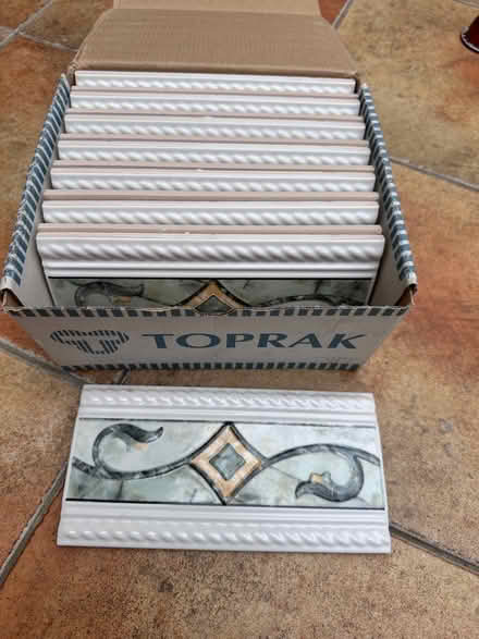 Photo of free Bathroom border tiles (Richmond TW10) #2