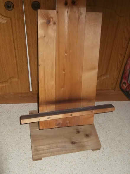 Photo of free Hand made wooden table top easel. (Walton) #1